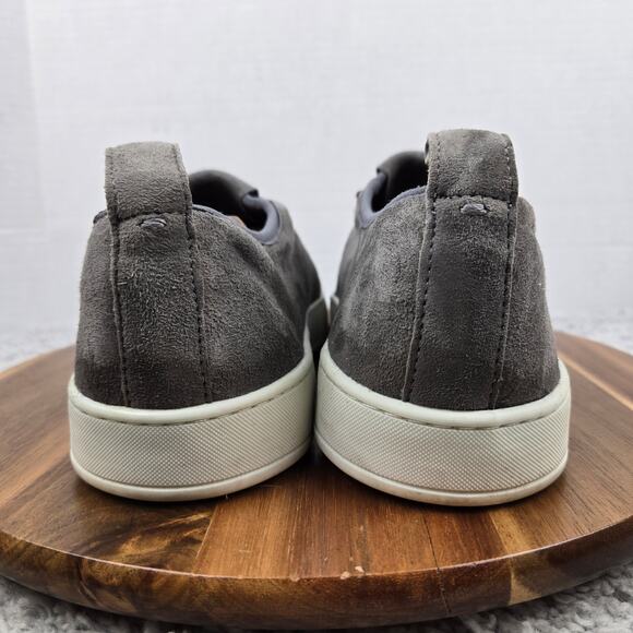 Martin Dingman Mens 9M Cameron Gray Suede Casual Lifestyle Slip On Sneaker - Picture 2 of 12